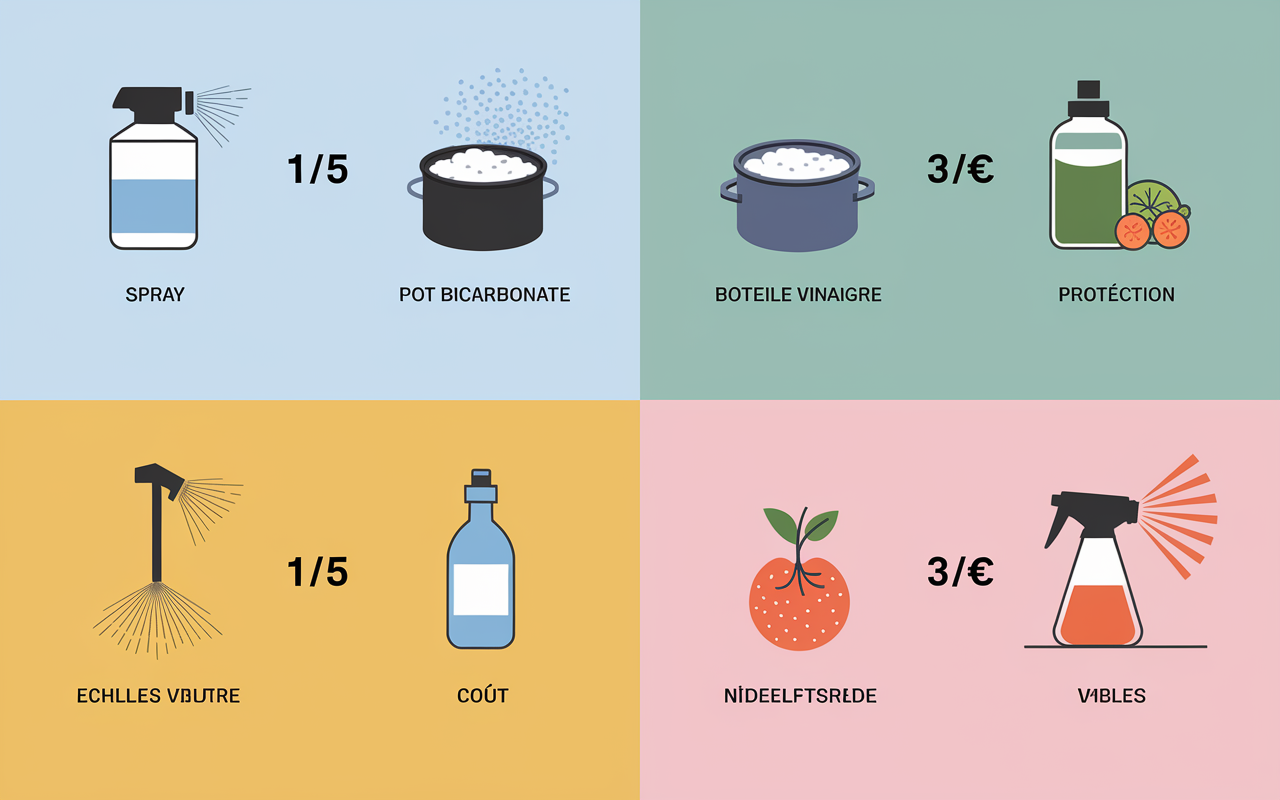 Comparatif méthodes cailloux blancs vinaigre bicarbonate javel