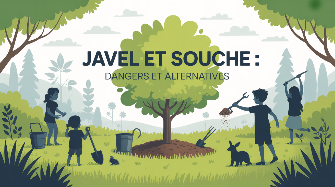 jardin familial souche javel dangers alternatives