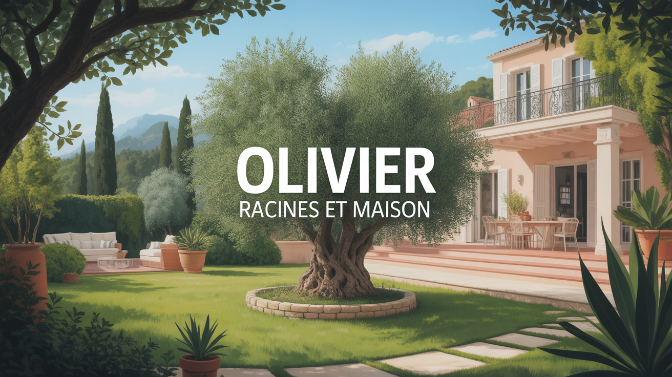 olivier racines terrasse maison mediterraneenne