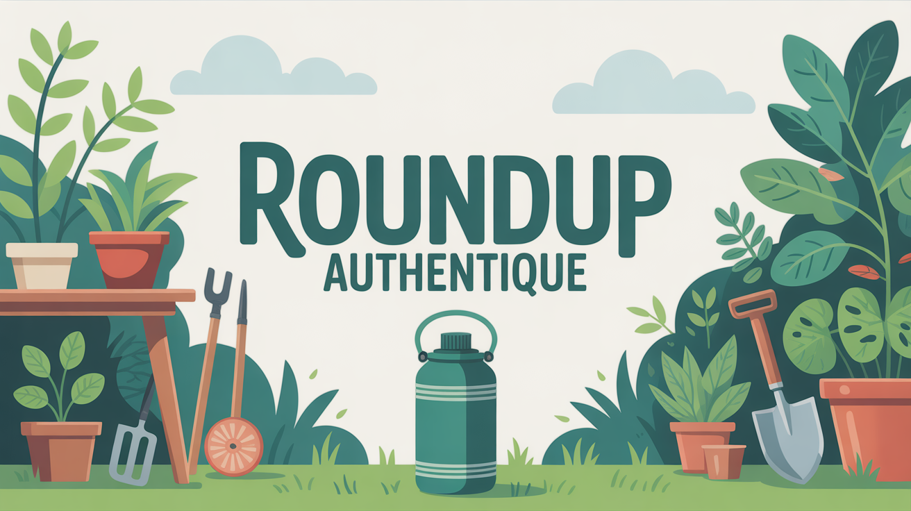 Roundup Authentique protection securite jardin