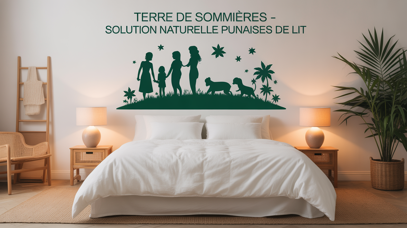 Chambre saine grâce à la terre de Sommieres contre les punaises de lit