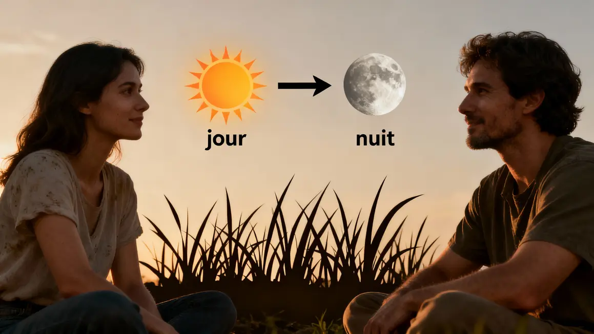 schema cycle jour nuit croissance gazon